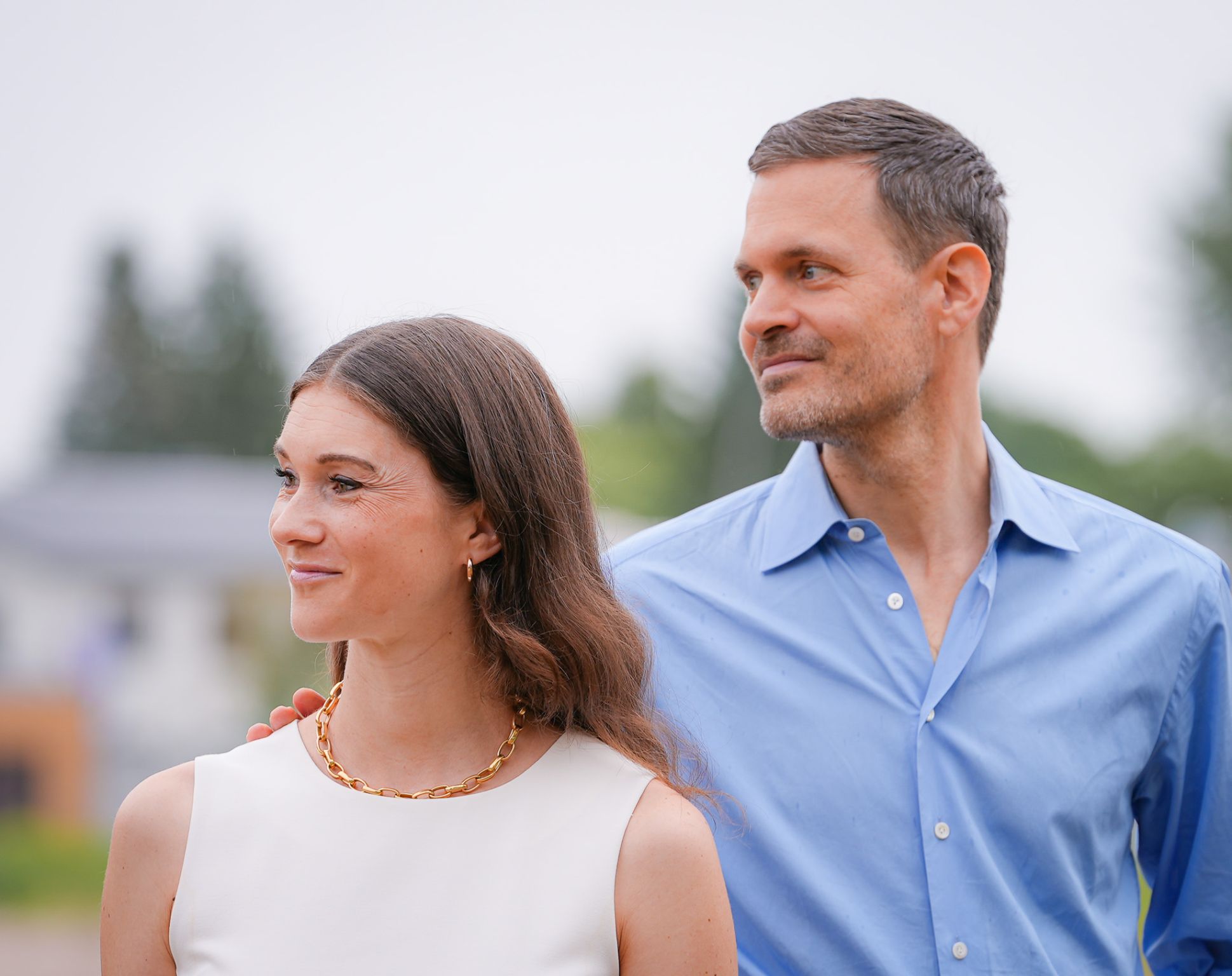 Benjamin and Janina Lin Otto next to each other